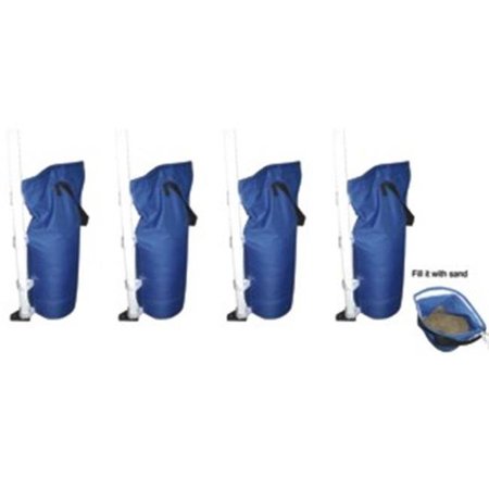 GIGA TENTS GigaTent AC 001 Canopy Sand Bags Color Blue; Pack - 4 AC 001